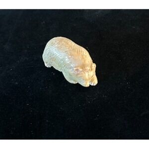 Vintage‎ Native American Zuni Bear Detailed Fetish Animal